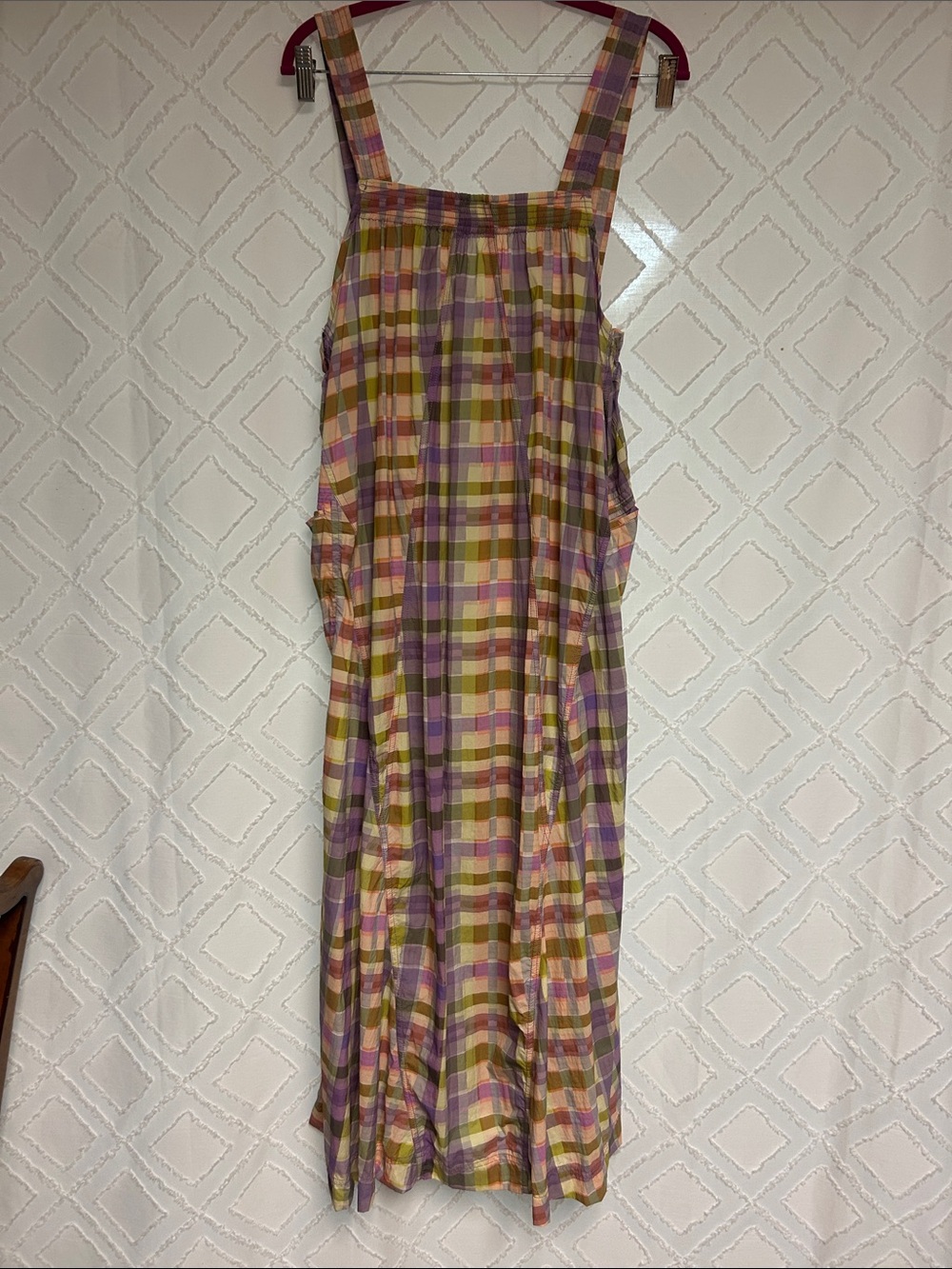 Plaid Maxi Sundress